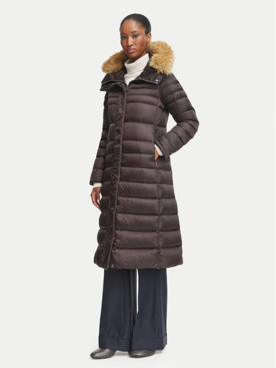 Zdjęcie produktu Hetregó Kurtka puchowa Winthrop 8R607KM 26WD02 Brązowy ciemny Slim Fit