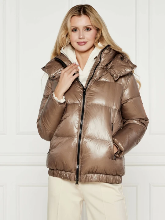 Zdjęcie produktu Hetrego Puchowa kurtka bomber ROSE | Oversize fit Hetregó brązowy