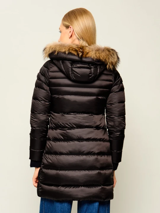 Zdjęcie produktu Hetrego Puchowa kurtka Salen | Slim Fit Hetregó brązowy