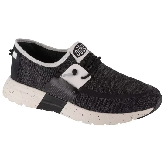 Zdjęcie produktu Hey Dude Scirocco M Sport Mode 40714-066, Męskie, Czarne, buty sneakers, tkanina, rozmiar: 40