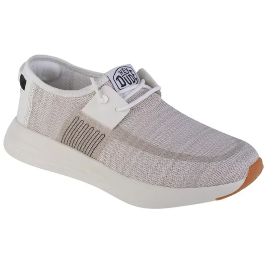 Zdjęcie produktu Hey Dude Sirocco 40140-100, Męskie, Beżowe, buty sneakers, tkanina, rozmiar: 38