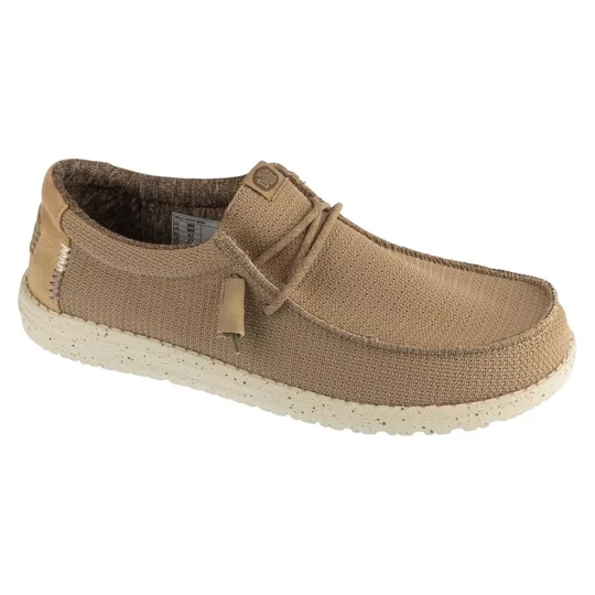 Zdjęcie produktu Hey Dude Wally Sport Mesh 40403-25W, Męskie, Beżowe, buty sneakers, tkanina, rozmiar: 41