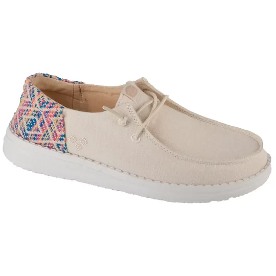 Zdjęcie produktu Hey Dude Wendy Funk Surf Baja 43156-1MV, Damskie, Białe, buty sneakers, tkanina, rozmiar: 36