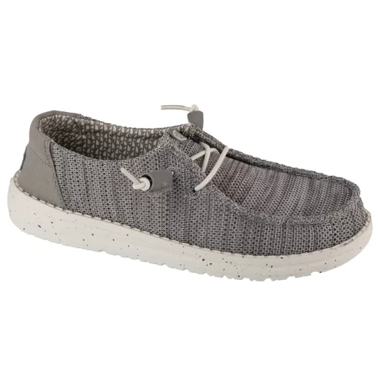 Zdjęcie produktu Hey Dude Wendy Stretch Sox 41878-007, Damskie, Szare, buty sneakers, tkanina, rozmiar: 37