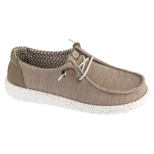 Zdjęcie produktu Hey Dude Wendy Stretch Sox 41878-267, Damskie, Brązowe, buty sneakers, tkanina, rozmiar: 37