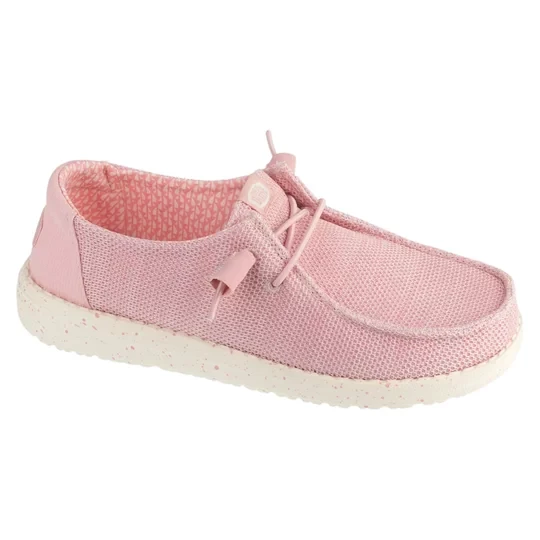 Zdjęcie produktu Hey Dude Wendy Stretch Sox 41878-6XX, Damskie, Różowe, buty sneakers, tkanina, rozmiar: 36