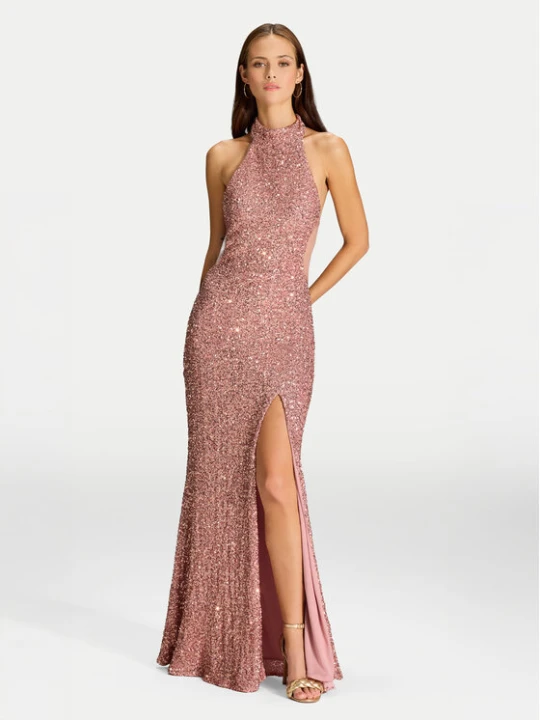 Zdjęcie produktu Hey Kyla Sukienka wieczorowa 5AJ006HK Różowy Slim Fit