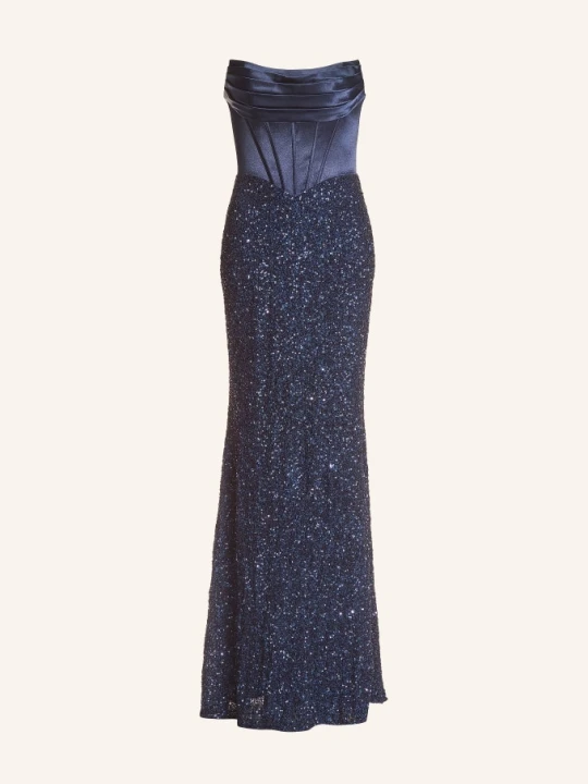 Zdjęcie produktu Hey Kyla Sukienka Wieczorowa Z Cekinami blau GRANATOWY