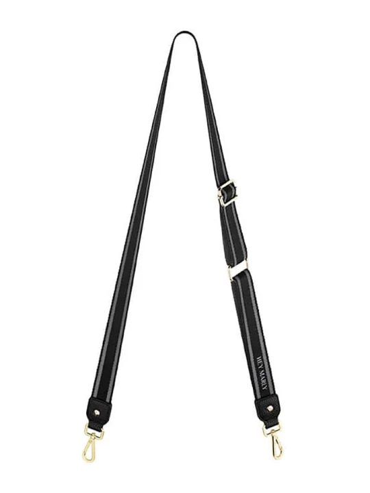 Zdjęcie produktu Hey Marly Pasek "Clean" w kolorze czarnym do torebki - dł. 128 cm rozmiar: onesize