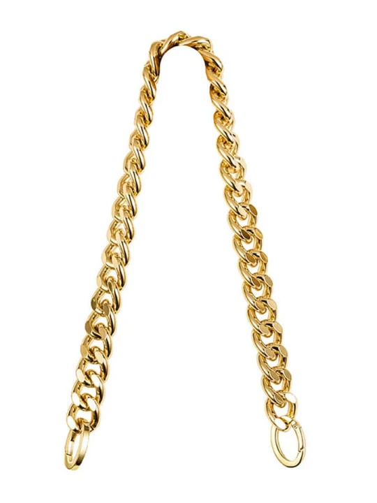Zdjęcie produktu Hey Marly Pasek "Gold Chain" w kolorze złotym do torebki - dł. 62 cm rozmiar: onesize