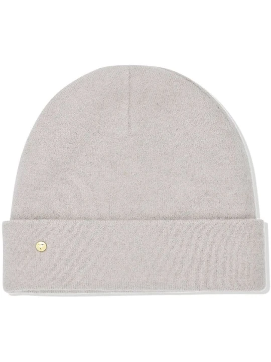 Zdjęcie produktu Hey Marly Wełniana czapka beanie "Classic" w kolorze kremowym rozmiar: onesize