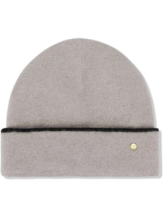 Zdjęcie produktu Hey Marly Wełniana czapka beanie "Classic" w kolorze szaro-czarnym rozmiar: onesize