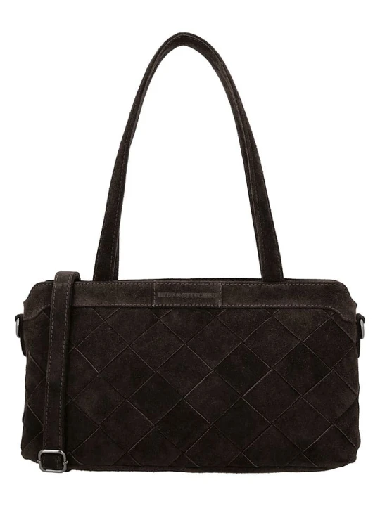 Zdjęcie produktu HIDE & STITCHES Skórzana torebka w kolorze brązowym - 36 x 15 x 8 cm rozmiar: onesize