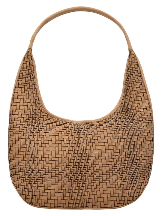 Zdjęcie produktu HIDE & STITCHES Skórzany shopper bag w kolorze jasnobrązowym - 40 x 24 x 10 cm rozmiar: onesize