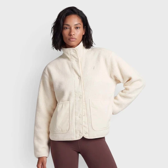 Zdjęcie produktu High Pile Fleece Jacket New Balance beż