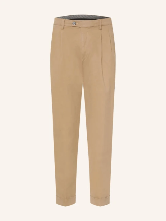 Zdjęcie produktu Hiltl Chinosy O Kroju Extra Slim Fit braun CAMELOWY