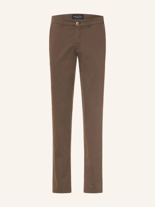 Zdjęcie produktu Hiltl Chinosy Taura O Kroju Extra Slim Fit braun CIEMNOBRĄZOWY