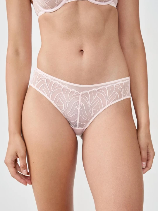 Zdjęcie produktu Hipster z haftem kwiatowym Etam rose givre