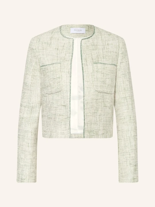 Zdjęcie produktu Hobbs Marynarka Darcy Z Tkaniny Bouclé weiss zielony