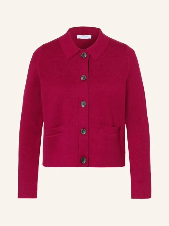 Zdjęcie produktu Hobbs Sweter Mia pink CIEMNOCZERWONY