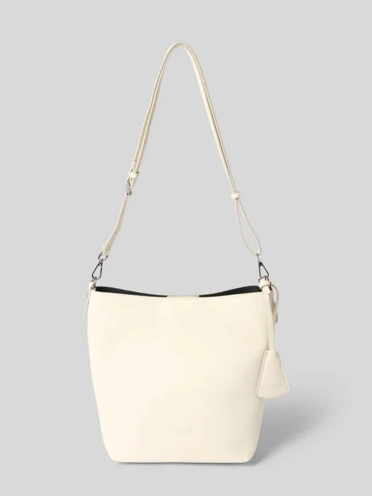 Zdjęcie produktu Hobo bag z wytłoczone logo model 'LOHJA' Seidenfelt Beżowy