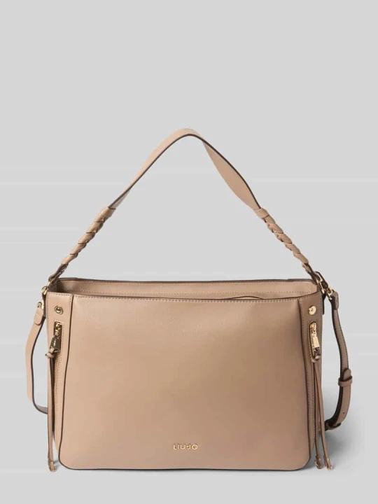 Zdjęcie produktu Hobo bags z detal z logo model 'GIHEN' Liu Jo Ciemnobrązowy