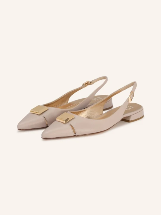 Zdjęcie produktu Högl Baleriny Sling Simone Z Wycięciami beige