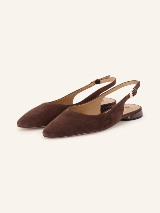 Zdjęcie produktu Högl Baleriny Typu Slingback braun CIEMNOBRĄZOWY