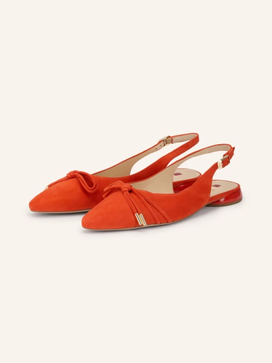 Zdjęcie produktu Högl Baleriny Typu Slingback orange CZERWONY