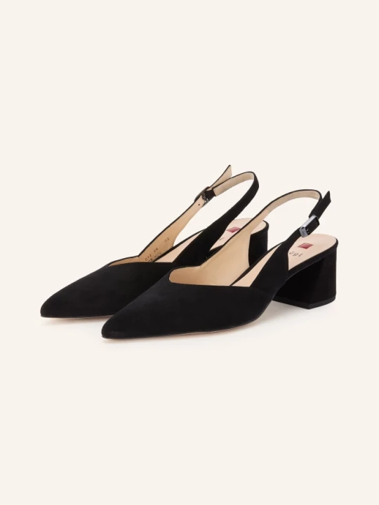 Zdjęcie produktu Högl Czółenka Typu Slingback schwarz CZARNY