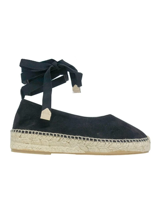 Zdjęcie produktu Högl Espadryle "Elba" w kolorze czarnym rozmiar: 39