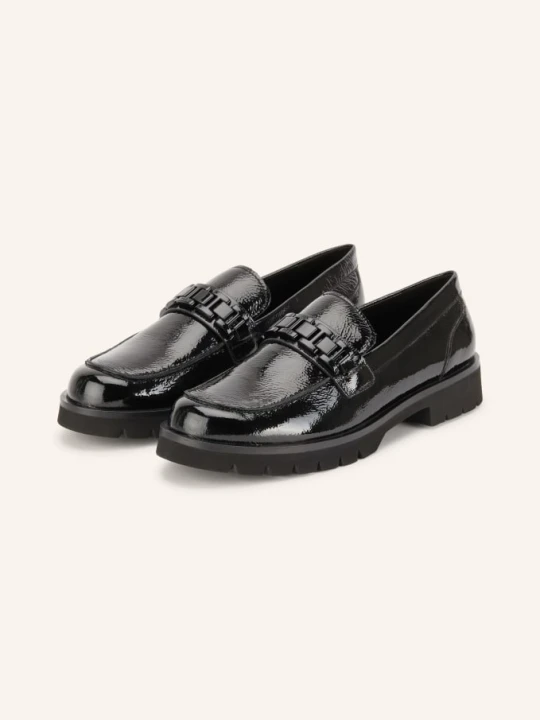 Zdjęcie produktu Högl Lakierowane Loafersy schwarz CZARNY