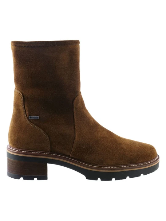 Zdjęcie produktu Högl Skórzane botki w kolorze khaki rozmiar: 39