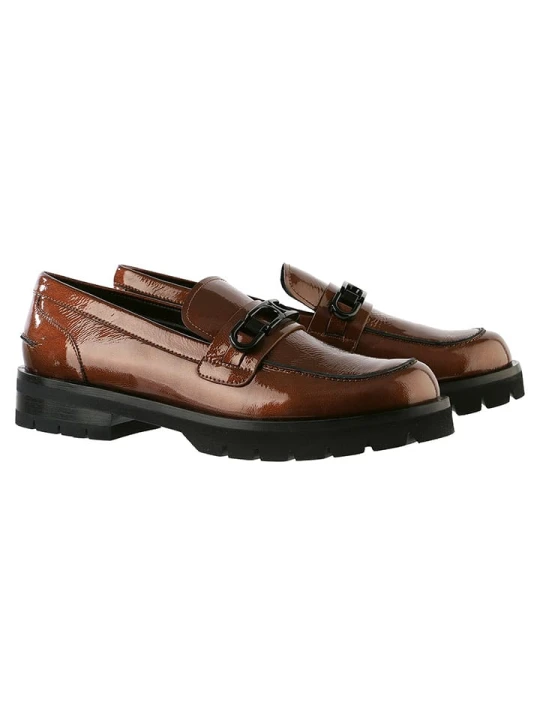 Zdjęcie produktu Högl Skórzane slippersy "Robin" w kolorze jasnobrązowym rozmiar: 39