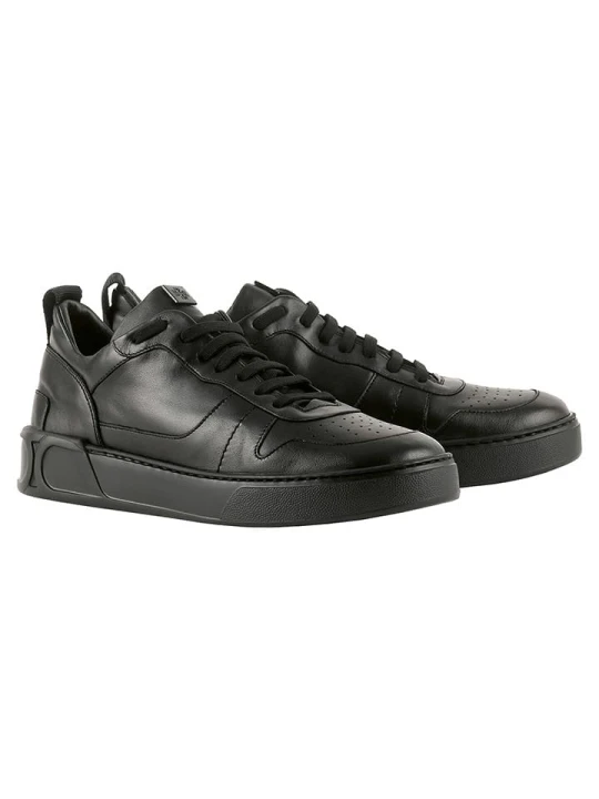 Zdjęcie produktu Högl Skórzane sneakersy "Mac" w kolorze czarnym rozmiar: 38