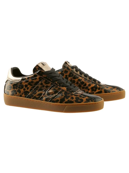 Zdjęcie produktu Högl Skórzane sneakersy w kolorze brązowo-jasnobrązowo-czarnym rozmiar: 38