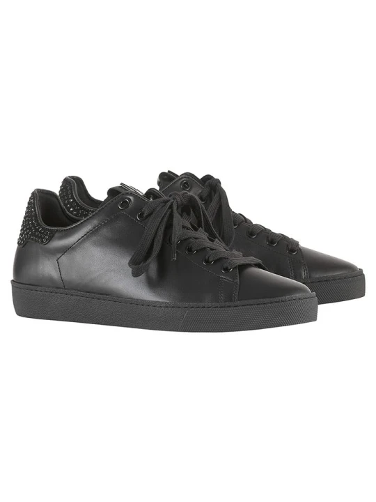Zdjęcie produktu Högl Skórzane sneakersy w kolorze czarnym rozmiar: 36