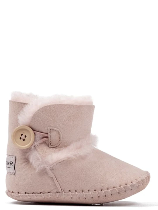 Zdjęcie produktu Hofbrucker Buty niemowlęce "Booty" w kolorze jasnoróżowym rozmiar: 16/17