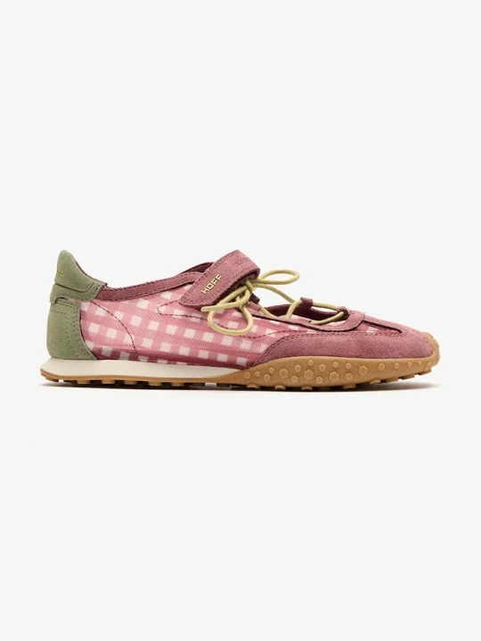 Zdjęcie produktu Hoff BRIDGE BOW VICHY BERRY sneakersy damskie skórzane różowy