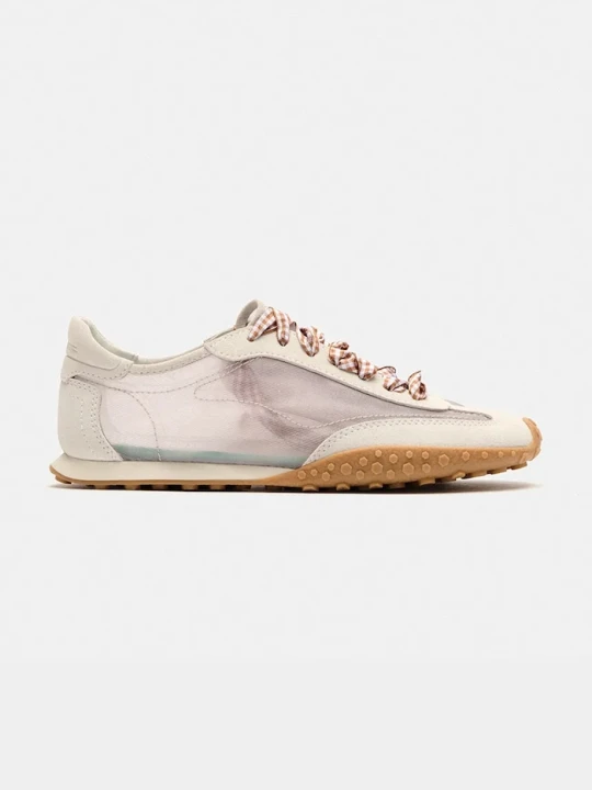 Zdjęcie produktu Hoff BRIDGE VICHY SOLID MESH SAGE sneakersy damskie zamszowe biały