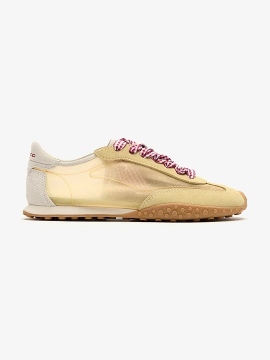 Zdjęcie produktu Hoff BRIDGE VICHY SOLID MESH SAGE sneakersy damskie zamszowe żółty