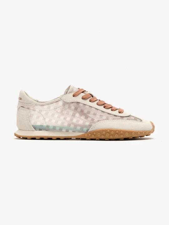 Zdjęcie produktu Hoff BRIDGE VICHY OW sneakersy damskie zamszowe biały