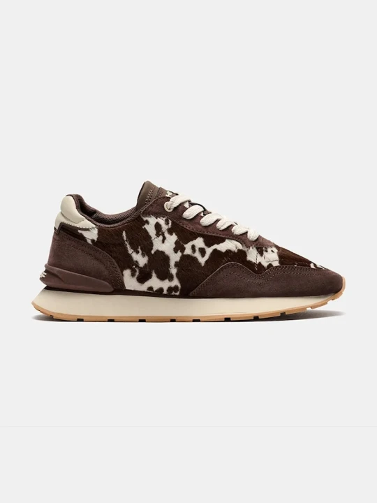 Zdjęcie produktu Hoff CITY PRINT BROWN sneakersy damskie zamszowe