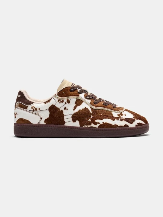 Zdjęcie produktu Hoff PARK PRINT BROWN sneakersy damskie skórzane
