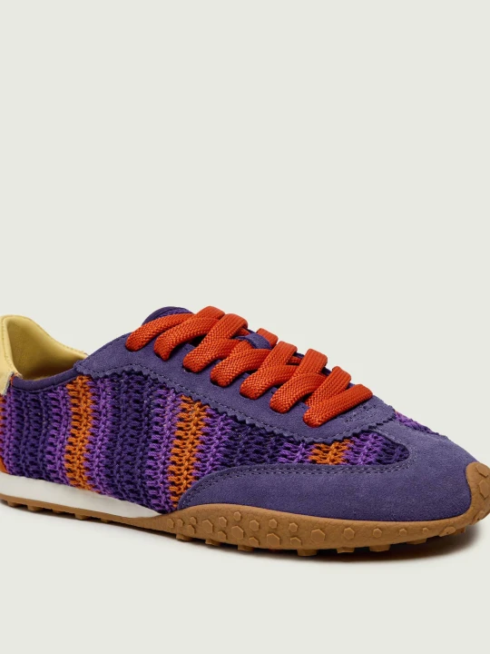 Zdjęcie produktu HOFF Sneakersy BRIDGE | zamsz fioletowy