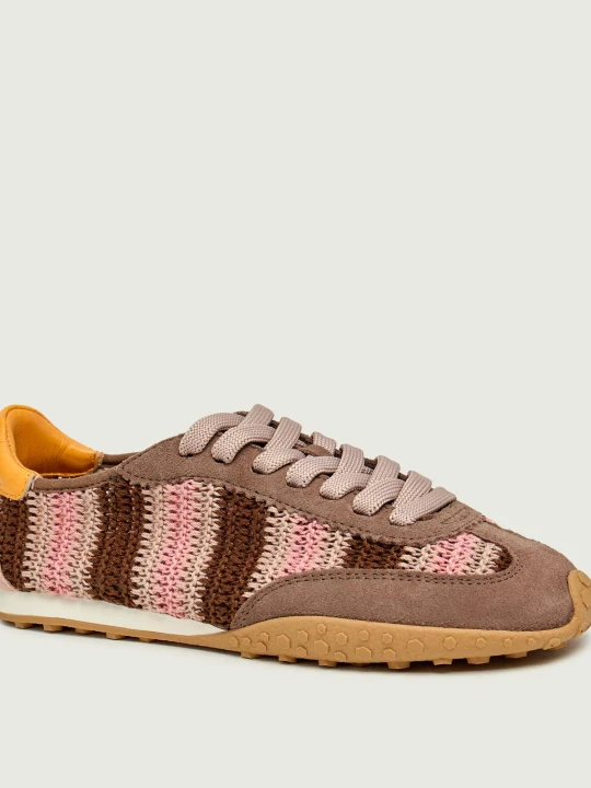 Zdjęcie produktu HOFF Sneakersy | zamsz brązowy