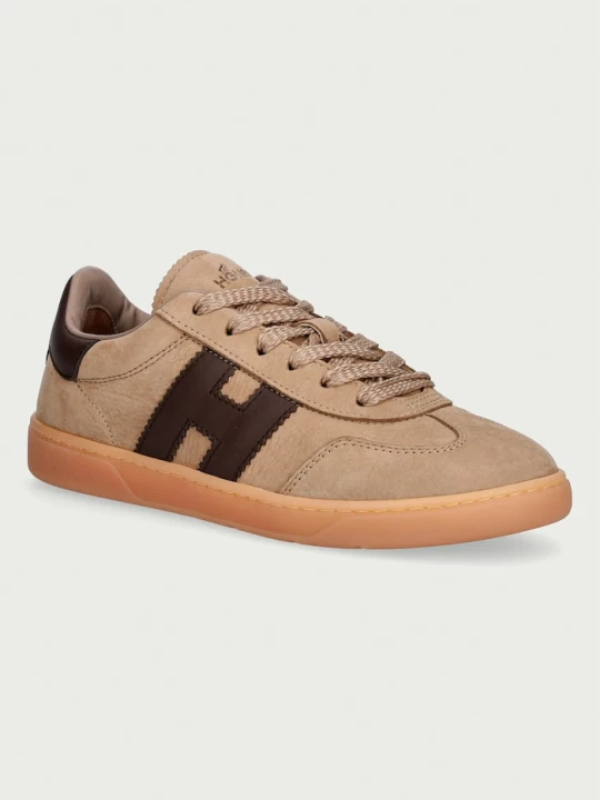 Zdjęcie produktu Hogan Cool Allacciato H sneakersy nubukowe beżowy