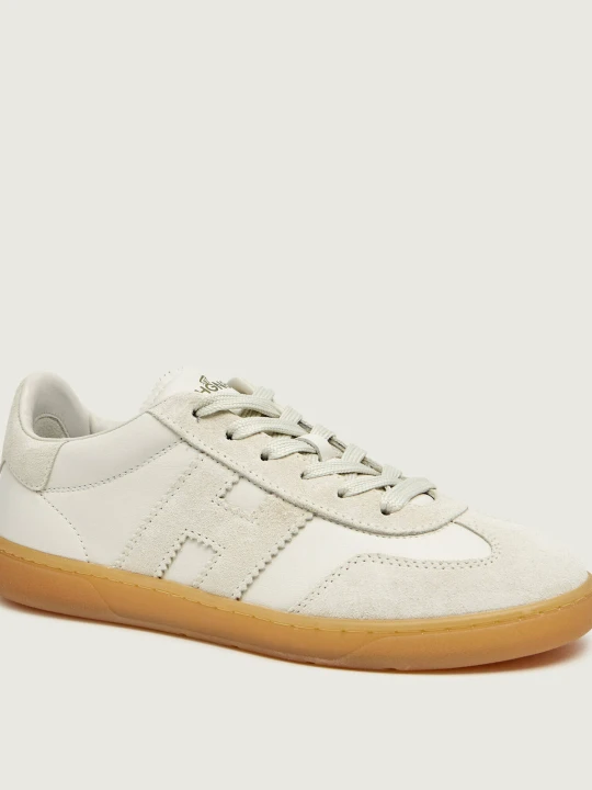 Zdjęcie produktu Hogan Skórzane sneakersy HOGAN COOL | zamsz beżowy