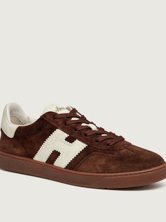 Zdjęcie produktu Hogan Sneakersy Cool | zamsz brązowy