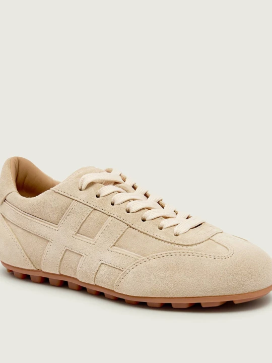 Zdjęcie produktu Hogan Sneakersy H693 Olympia | zamsz beżowy